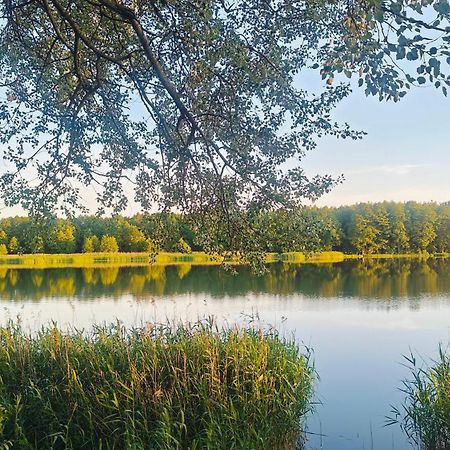 Zielony Apartament Z Widokiem Na Jezioro Złotów Eksteriør bilde